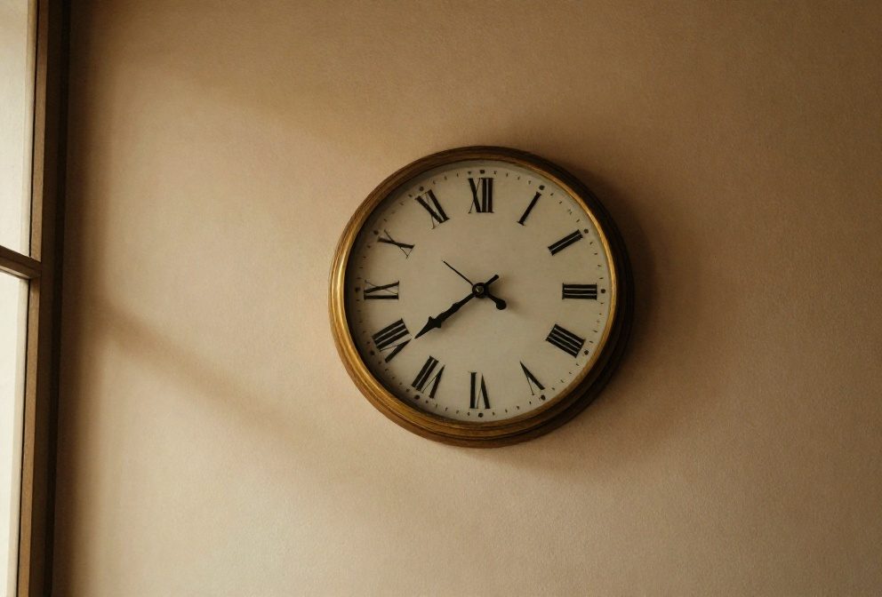 Vecchio orologio da parete
